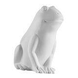 Maxbell Ceramic Frog Tabletop Display Sculpture Statue Art Ornament  12.5x7.8x13cm