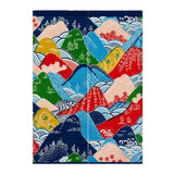 Max Japanese Noren Doorway Hanging Curtain Tapestry Decor Mountains S