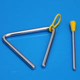 Maxbell Kids Toy Percussion Musical Instrument Alloy Triangle Educational Preschool
