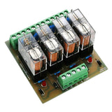 Max 12V 4-Channel Relay Module Expansion Board Control Board PNP 12V