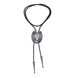 Maxbell Stylish Bolo Tie PU Leather Jewelry Shirt Neck Ties Clothing Accessory Y