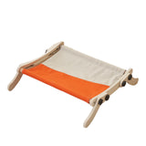 Maxbell Cat Window Perch Hanging Steady Pet Cats Perches Shelf for Cat Kittty Kitten orange gray