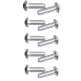 Maxbell 10Pcs Road Bike Cycling Water Bottle Holder Cage Bolts Screws M5*15 Stainless Steel