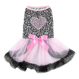 Max Lovely Sweet Dog Princess Dress Pet Summer Dress For Small Pet Puppy Pink XS