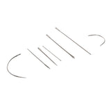 Maxbell 7pcs Sewing Needles Repair Kit Upholstery Carpet Leather Curved Canvas Set