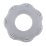 Maxbell Finger Gripper Strengthener Grip Ring Ball Strength Exercise Light Gray