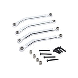 Maxbell RC Car Chassis Link Spare Parts for Fcx24 1/24 Truck DIY Accessories Argent