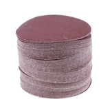 Max 100pcs 5 inch Sanding Discs Sandpaper Nonporous Round Polishing Pad  120#