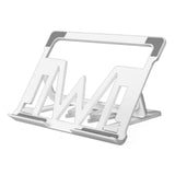 Maxbell Maxbell Portable Adjustable Laptop Stand Aluminum Foldable Accessories Universal White
