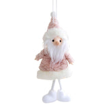 Maxbell Decorative Pendant Ornaments Window Ornaments for Living Room Holiday Hotel Santa Claus