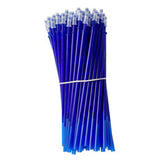 Maxbell 20Pcs Heat Erasable Gel Ink Pen Refills Magic for Writing Tailors Quilting Blue