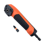 Maxbell Right Angle Adapter Accessories for Drilling or Driving in Tight Space Orange