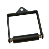 Maxbell D Row Handle Single Cable Attachment Handle Non Slip Rowing LAT Pulldown Bar Straight Texture 4cm