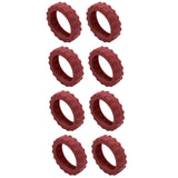 Maxbell 8 Pieces Travel Suitcases Wheels Cover More Quiet Trolley Case Casters Cover A