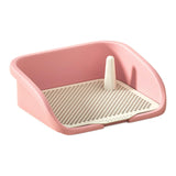 Maxbell Pet Training Toilet Urinal Dog Litter Tray Keep Paws and Floors Clean S Pink