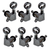 Max Guitar Tuning Pegs Tuners Machine Heads for Electric/Acoustic Guitar Black