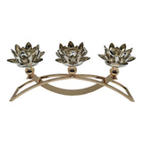 Maxbell Tealight Holder Luxury Candelabra for Housewarming Travel Memorial