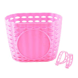 Maxbell Portable Children Bike Storage Basket Removable Adjustable for Mountain Bike PInk