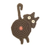 Maxbell Cute Coffee and Tea Drink Coaster Drink Mat for Table Drinks Decor Gray