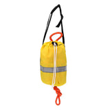 Maxbell Kayak Boat Buoyant Rescue Reflective Throw Bag Throw Line Rope 21m Yellow