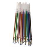 Maxbell 1 pack 0.8mm Colorful Glitter Ink Gel Pen Refills  12pcs Metallic