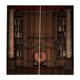 Max Waterproof 3D Curtain Drapes Bedroom Window Treatment Curatins Style 3