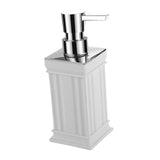 Maxbell Refillable Empty Lotion Soap Dispenser 250ml for Kitchen Bathroom White