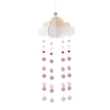 Maxbell Hanging Clouds Garland for Baby Shower Wedding Party Decor  White