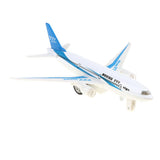 Maxbell Alloy Airplane Model Boeing 777 Airliner Toy for Kid Home Decor Gift - White