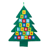 Maxbell Christmas Hanging Calendars Advent Calendar for Fireplace Office Kids Gifts