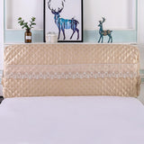 Max Bed Headboard Cover Protector Stretch Dustproof Cover for Bedroom Deco 220cm