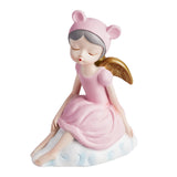 Maxbell Modern Girl Statue Ornament Craft Desk for Birthday Gift Office Rack StyleD