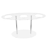 Maxbell Ice Cream Cone Holder Waffle Cone Holder Food Holder for Birthday Decor Clear