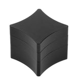 Maxbell Billiard Cue Chalk Case Holder Detachable Chalks Carrier Metal Box Black