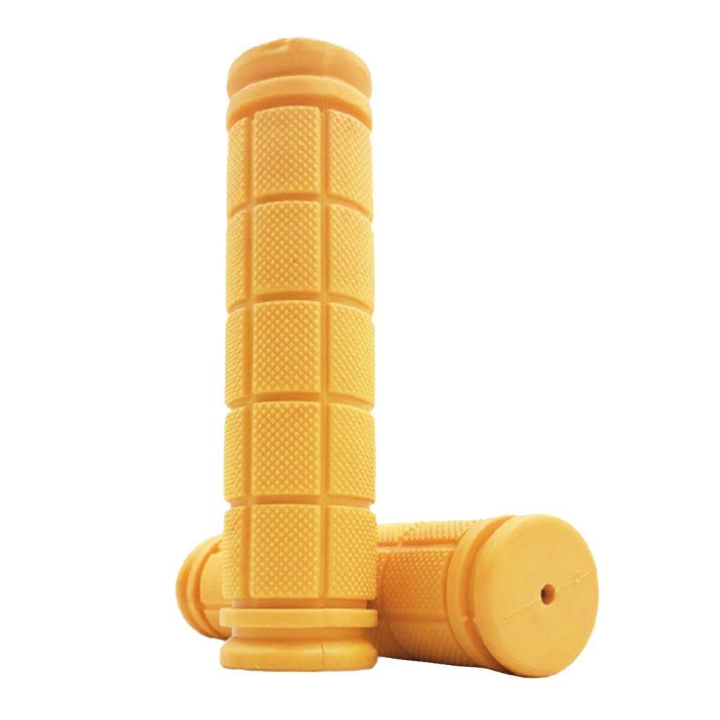 Maxbell Anti-Slip Bicycle Handlebar Grip Rubber Handle Bar Overgrip Cover Yellow