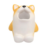 Maxbell Cute Tooth Brush Storage Wall Mounted Shower Adhesive for Household corgi