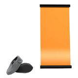 Maxbell Yoga Slide Board Pad Portable Sliding Board for Leg Core Training Skating Orange 2m