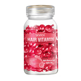 Maxbell Hair Vitamin Serum Capsule with Vitamins B5 Oil Repair Hair For Women red