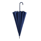 Maxbell Long Handle Umbrella Rain Umbrellas Travel Umbrella Lightweight for Climbing Blue