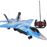 Maxbell Four-tunnel Remote Controlled Aircraft RC Toy Fighter Plane Music Light Toy