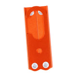 Maxbell Travel Hangers Metal Folding Clothes Hangers Space Saving Heavy Duty Durable Orange
