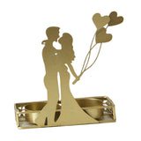 Maxbell Tealight Candles Holder Candelabras Anniversary Romantic Wedding Candlestick Embrace
