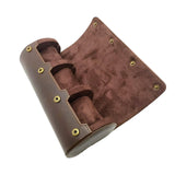 Maxbell Watch Roll Display Box Travel Case Organizer Storage Three 25x7.5x10.5cm
