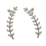 Maxbell Earrings Ear Studs Silver
