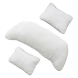 Maxbell Posing Pillow Basket Filler Aid Decoration Fotografia for Girl Newborn White