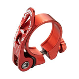 Maxbell Bicycle Seatpost Clamp Aluminum for Mountain Bike Cycling Parts 34.9mm Red