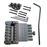 Max 1 Set 6 String Saddle Headless Guitar Bridge Tailpiece for Electric Guitar