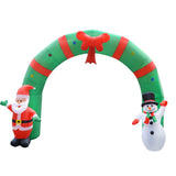 Maxbell 210cm Inflatable Christmas Arch US Adapter Blow for Holiday Children Gifts