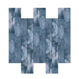 Maxbell Frosted Wooden Texture Sticker Wall Floor Tile Stickers 6 Colors Gray