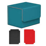 Maxbell Card Holder Display Holds 100 Cards Protective Trading Card Deck Storage Box Blue